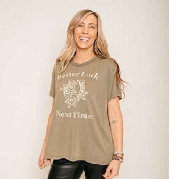 Jackson Rowe Better Luck Next Time Tee in Green - Picture 2 of 9